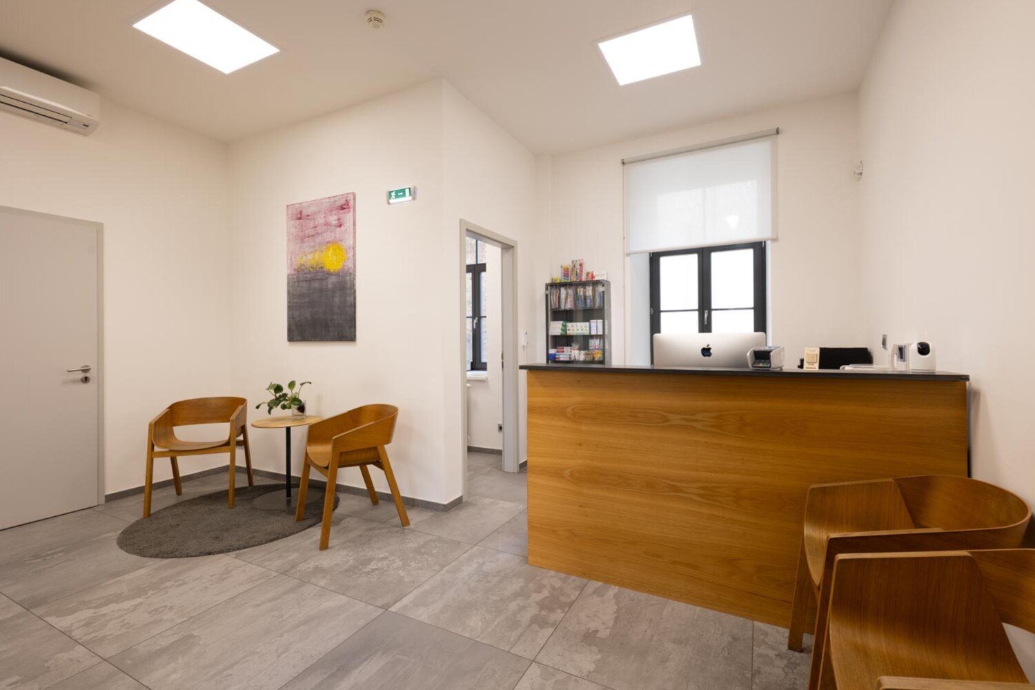 Recepce zubní kliniky Smile Factory